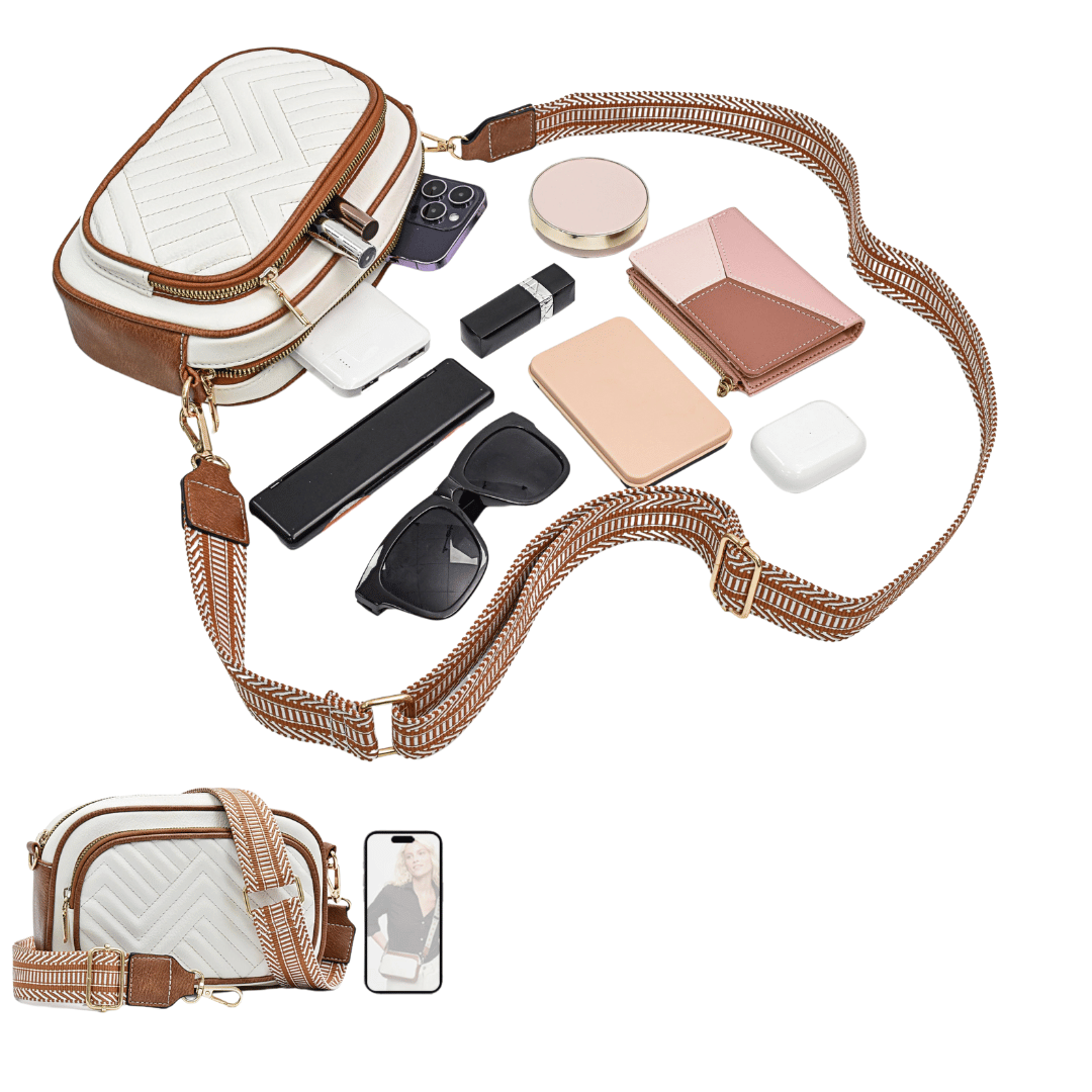 Bolsa Crossbody Sandrinha em Couro