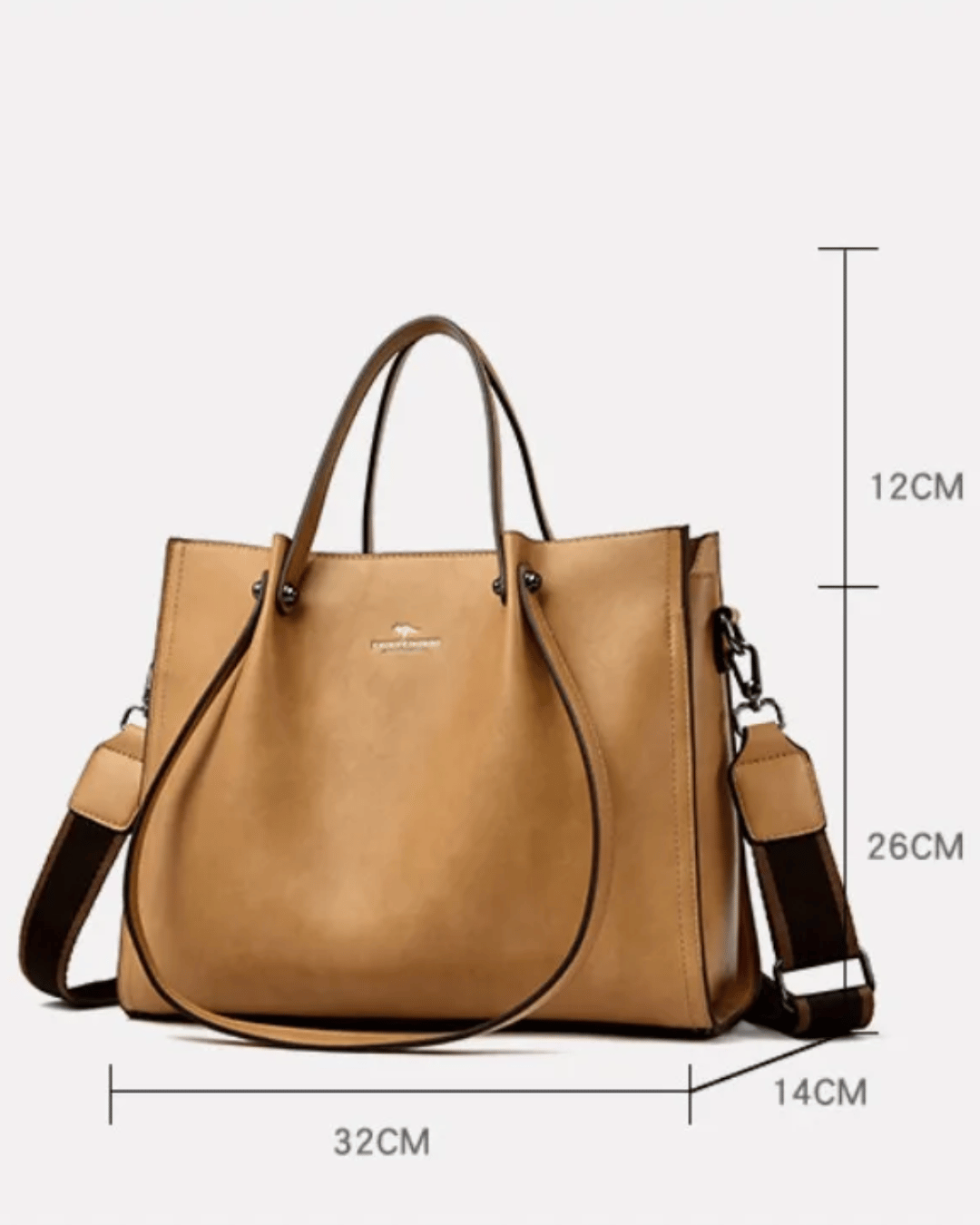 Bolsa Luiza clássica em couro original