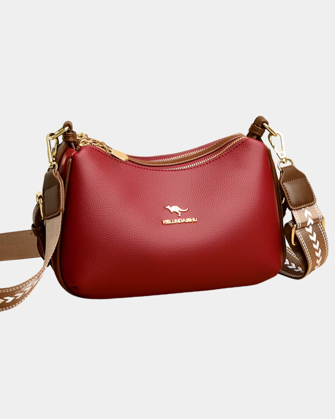 Bolsa Lia com alças grossa em couro