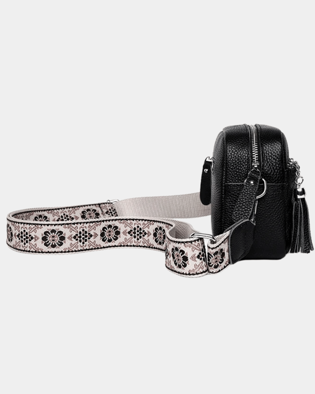 Bolsa Dany Transversal em couro