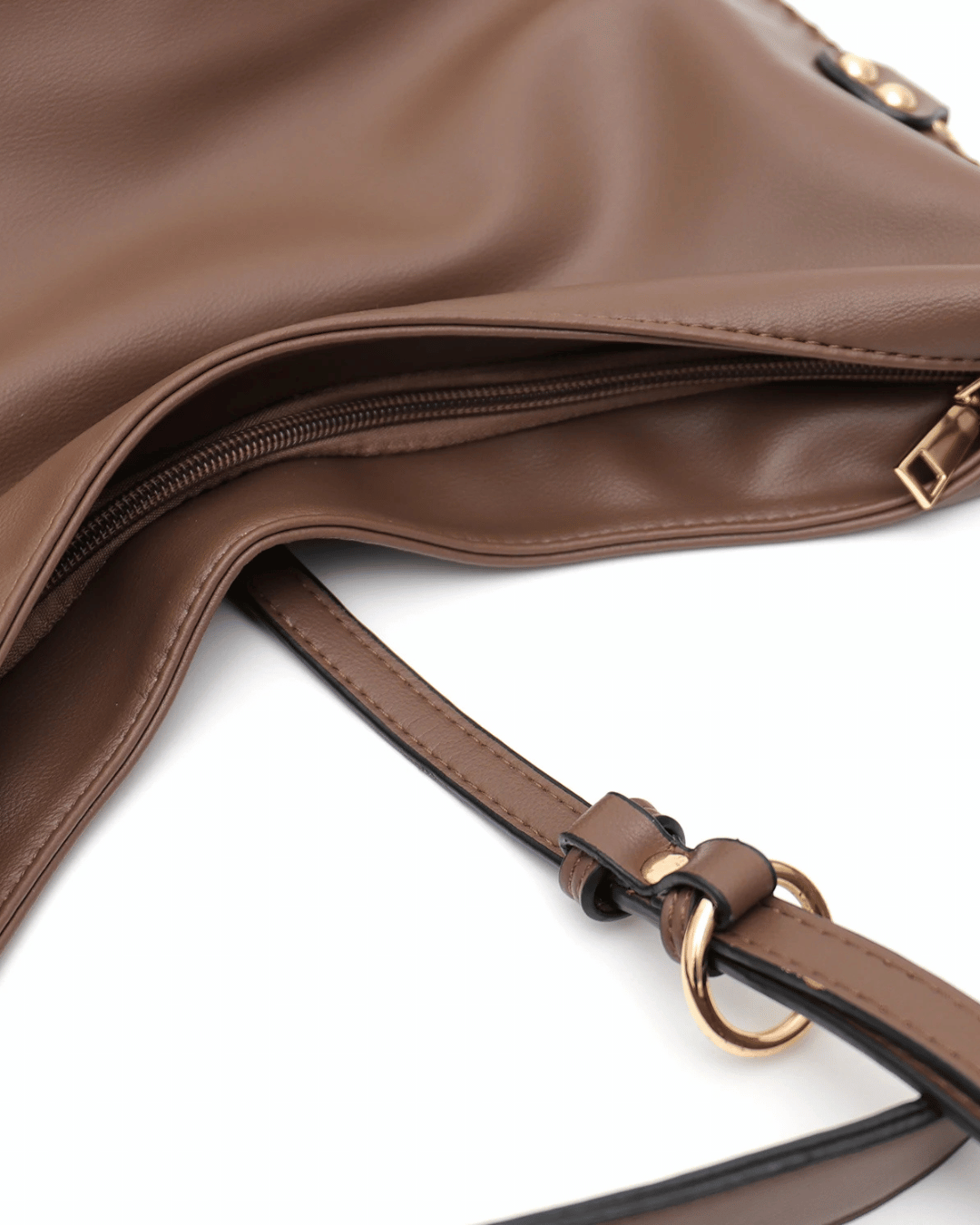Bolsa Emma em couro legítim