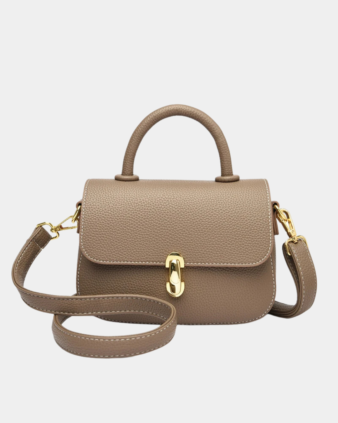 Bolsa Ariel em couro premium