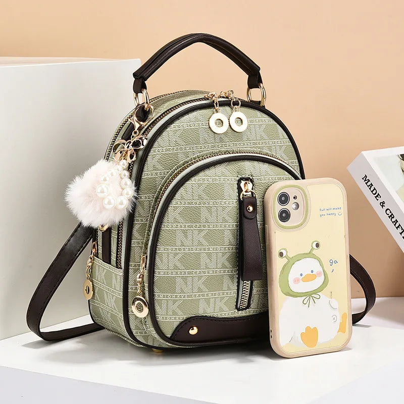 Mochila euro de couro